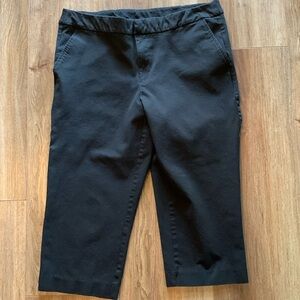 Time and Tru black capris pants size 16